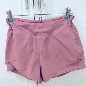 Xs mauve pink running shorts